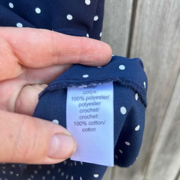 Maurice’s blouse camisole small crochet lace - Picture 4 of 7